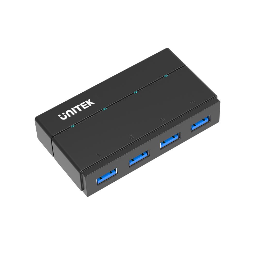 מפצל UNITEK USB3.0 4-Port Hub with Charging Function Y-HB03001