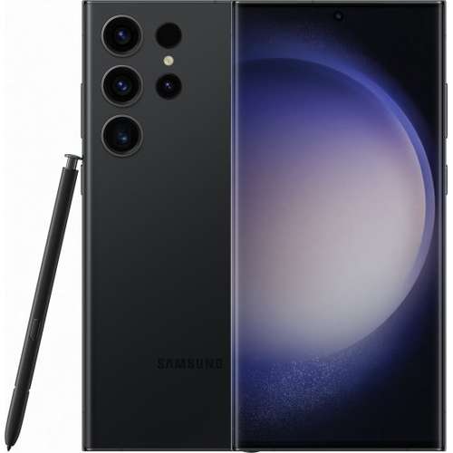 סמארטפון Samsung Galaxy S23 Ultra 12GB+256 E000000074 - צבע שחור - יבואן רשמי