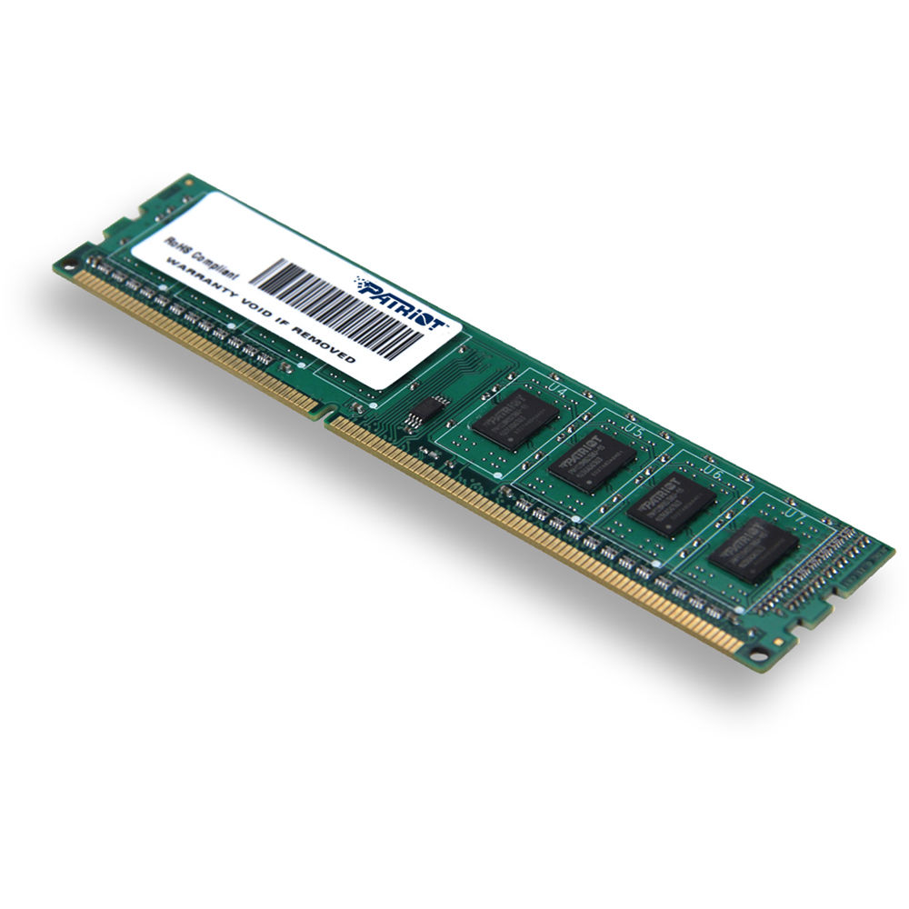 זיכרון פנימי למחשב נייח Patriot 4GB DDR3 1600MHZ UDIMM CL11 APS-M34GU0C16B