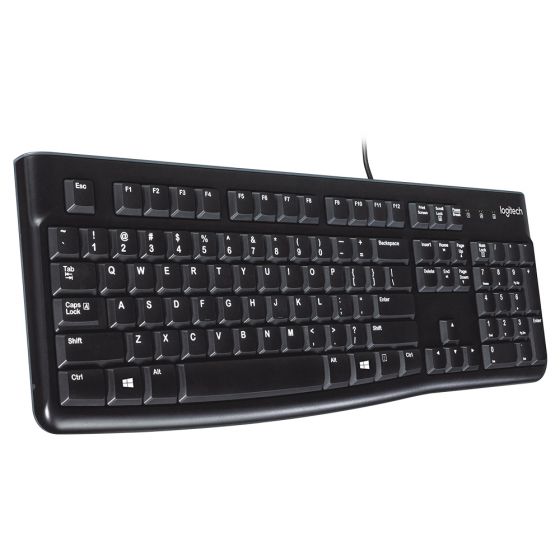 מקלדת חוטית לוגיטק Logitech K120