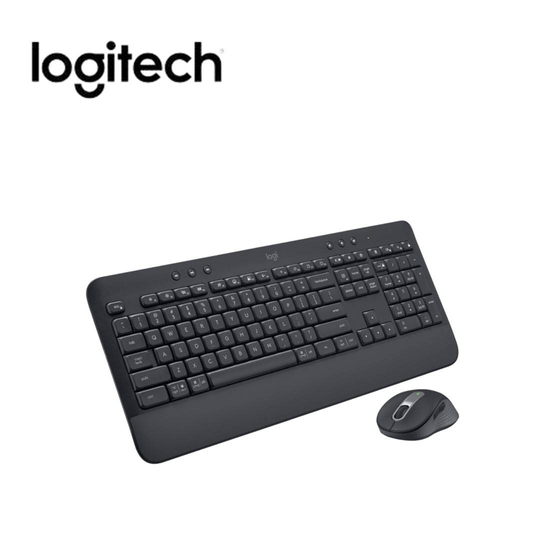 סט מקלדת + עכבר Logitech MK650 keyboard and Mouse Combo Graphite