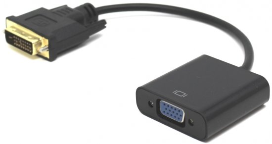 מתאם Gold Touch DVI To VGA Cable 1080p E-DVID-VGA