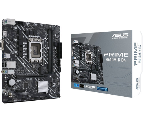 לוח אם Asus Prime H610M-K D4 Micro ATX