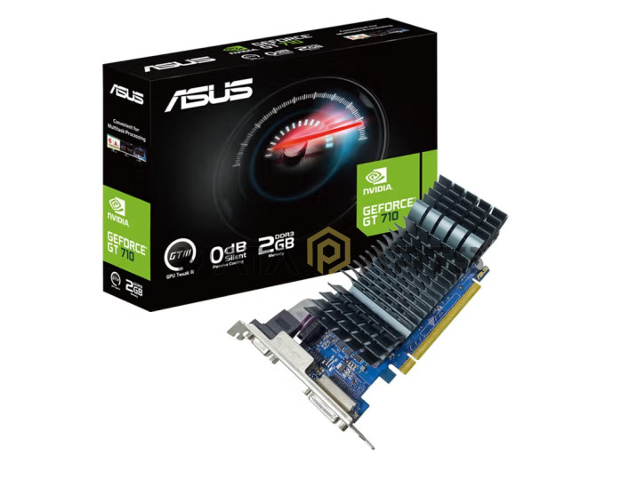 כרטיס מסך Asus GeForce GT710 2GB GT710-SL-2GD3-BRK-EVO