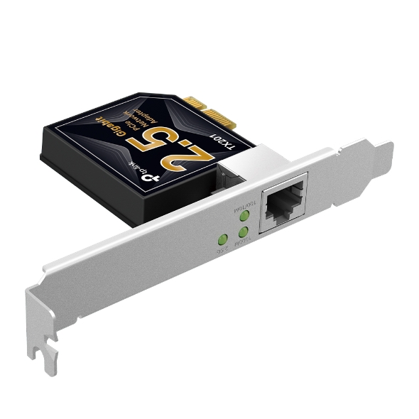 כרטיס רשת קווי TP-Link TX201 2.5 Gigabit PCIe Network Adapter