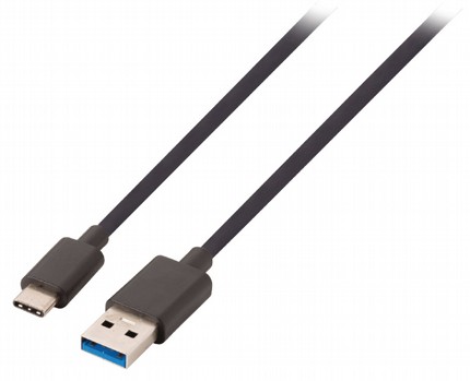 כבל Protec USB3.0 Type-C (M) to USB-A (M) 1m DM335