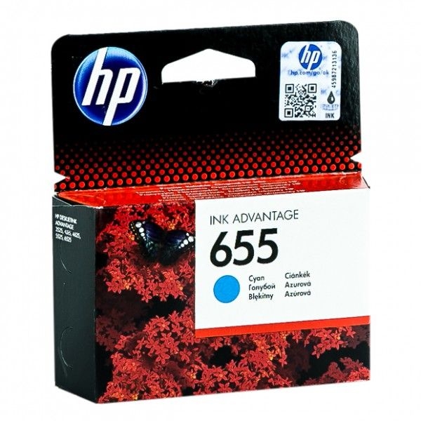 ראש דיו כחול מקורי HP 655 CZ110AE