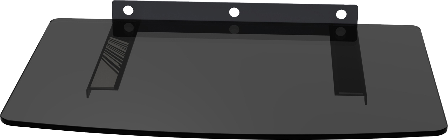 מדף זכוכית שחור DVD/ממיר MTV-36SHELF
