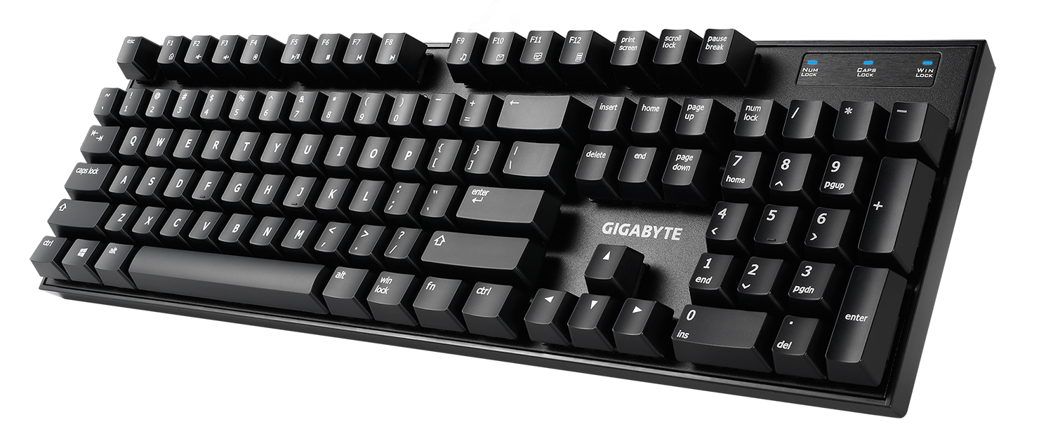 מקלדת גיימינג מכאנית gigabyte force k81