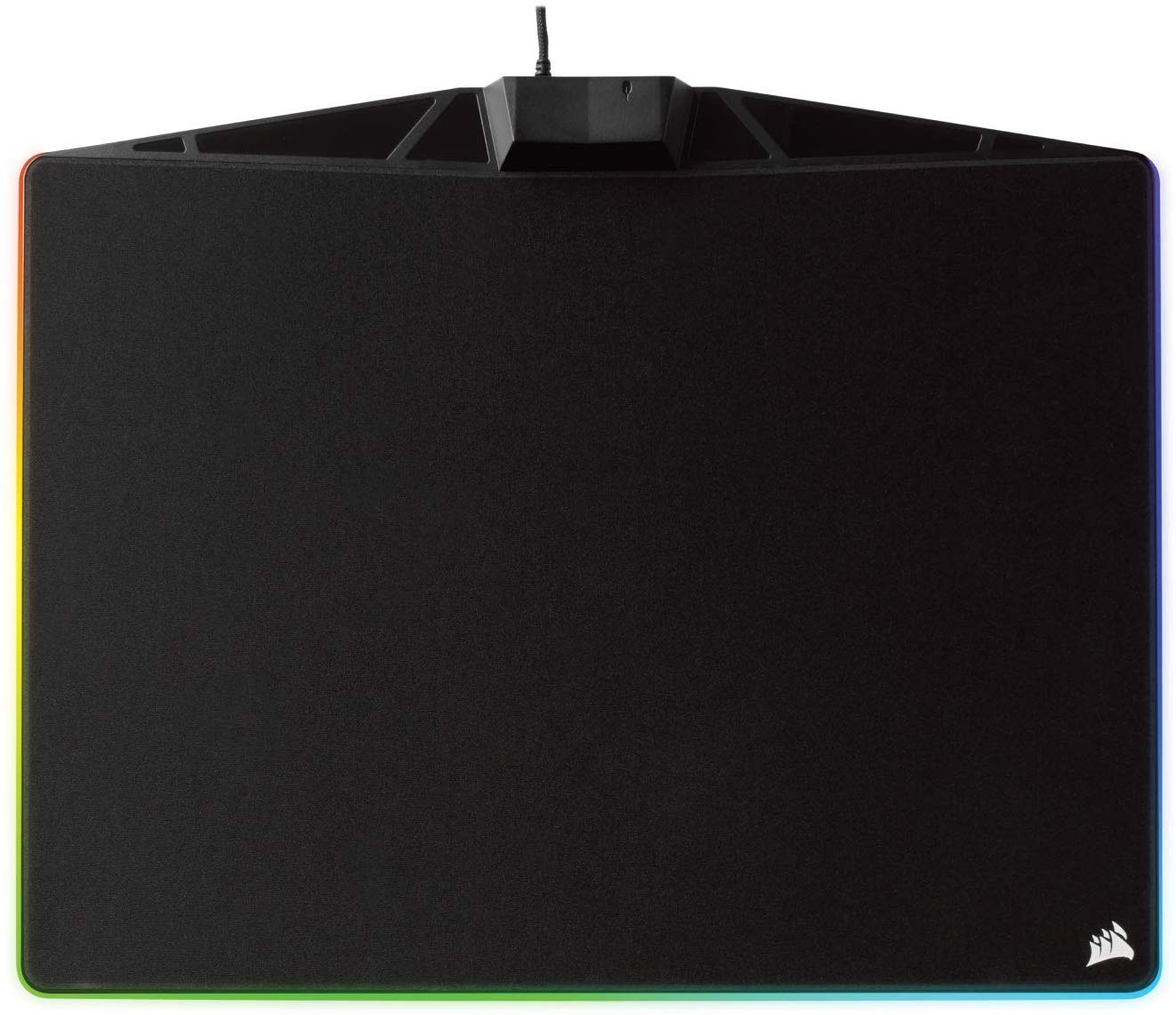 corsair mm800 rgb polaris gaming mouse pad - cloth edition