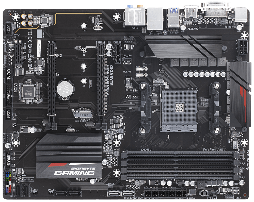 gigabyte b450 gaming x