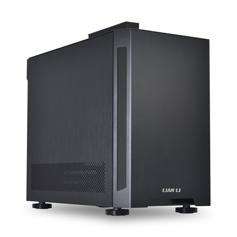 lian-li mini-itx case pc-tu150 windowless black