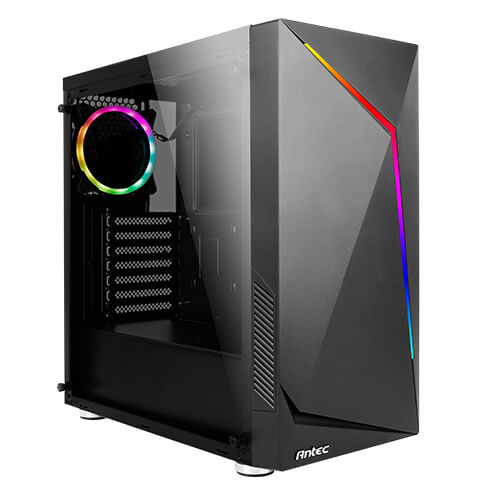 antec gaming case nx300 black