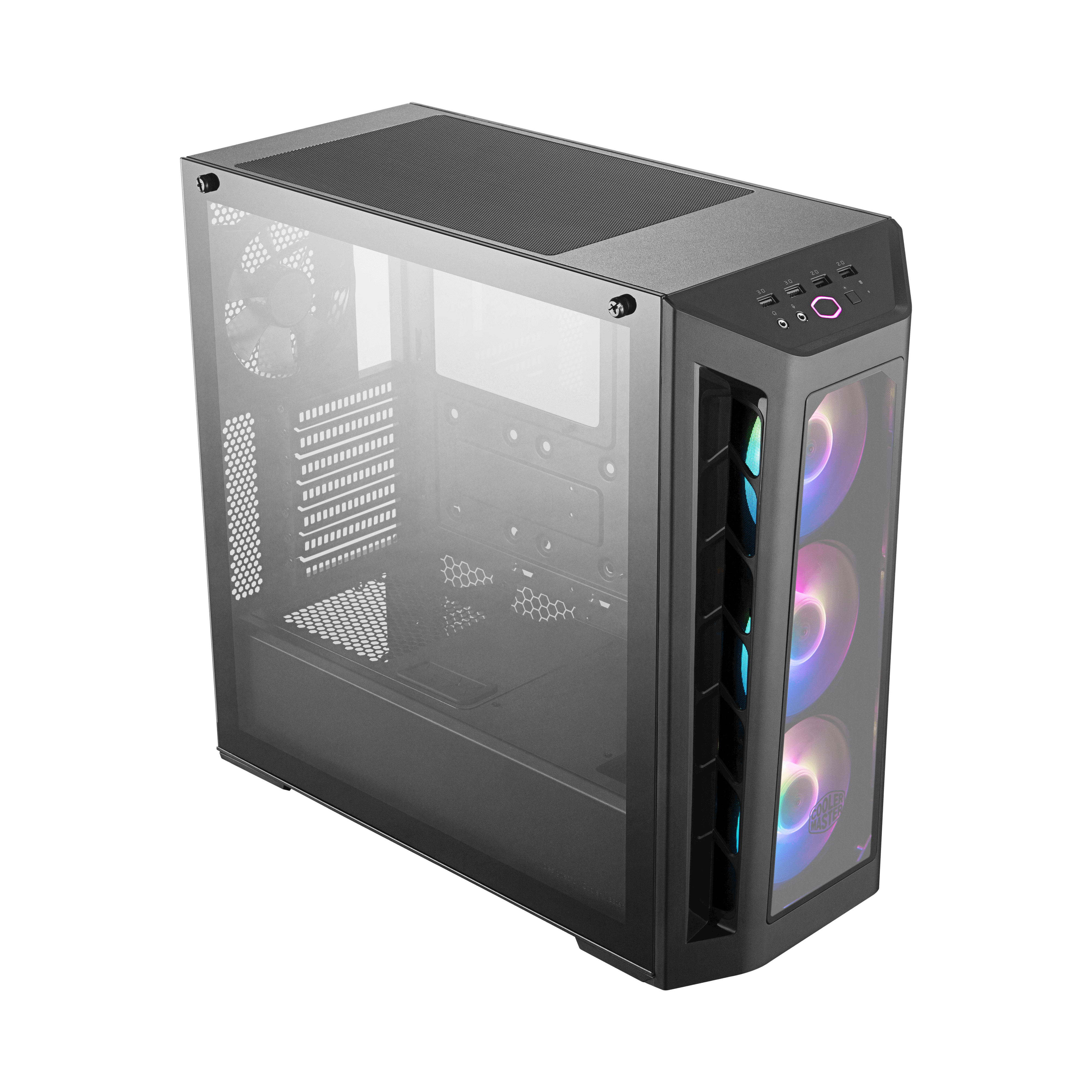 מארז מחשב coolermaster masterbox mb530p rgb