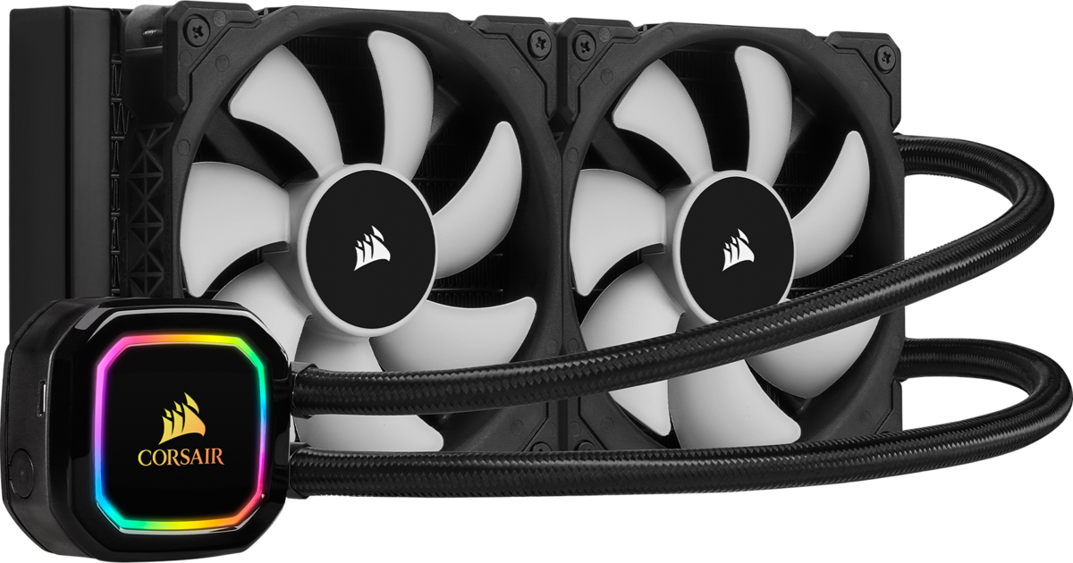 corsair icue h100i rgb pro xt liquid cpu cooler