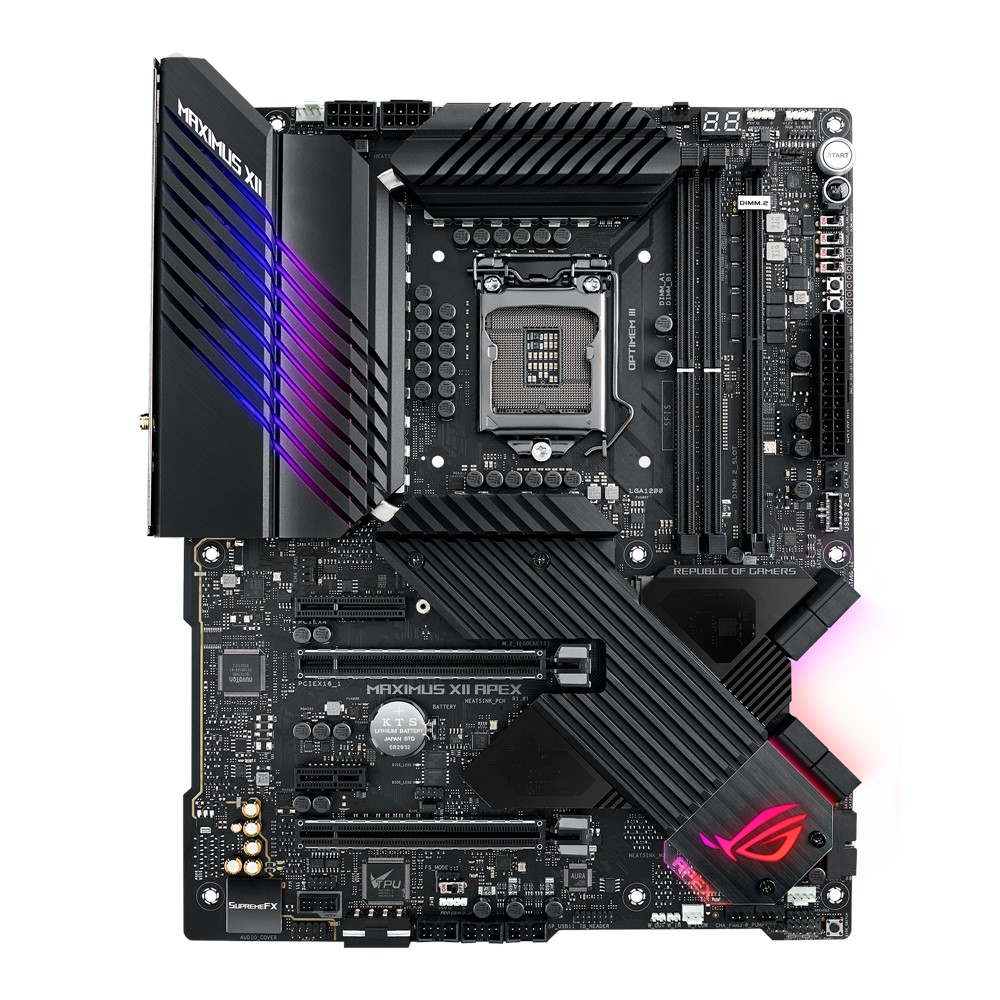 asus rog maximus xii apex z490