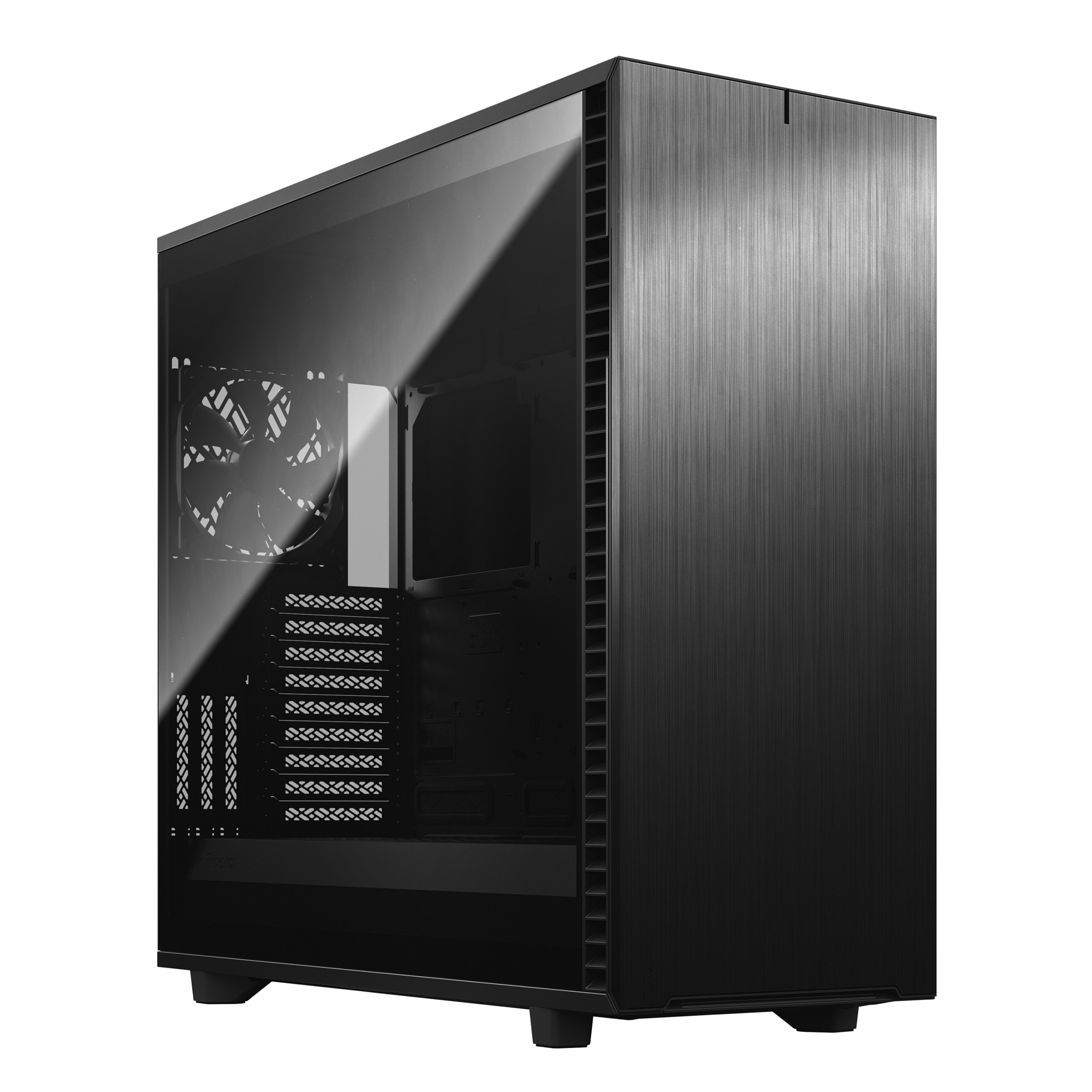 fractal design define 7 xl black tg dark tint