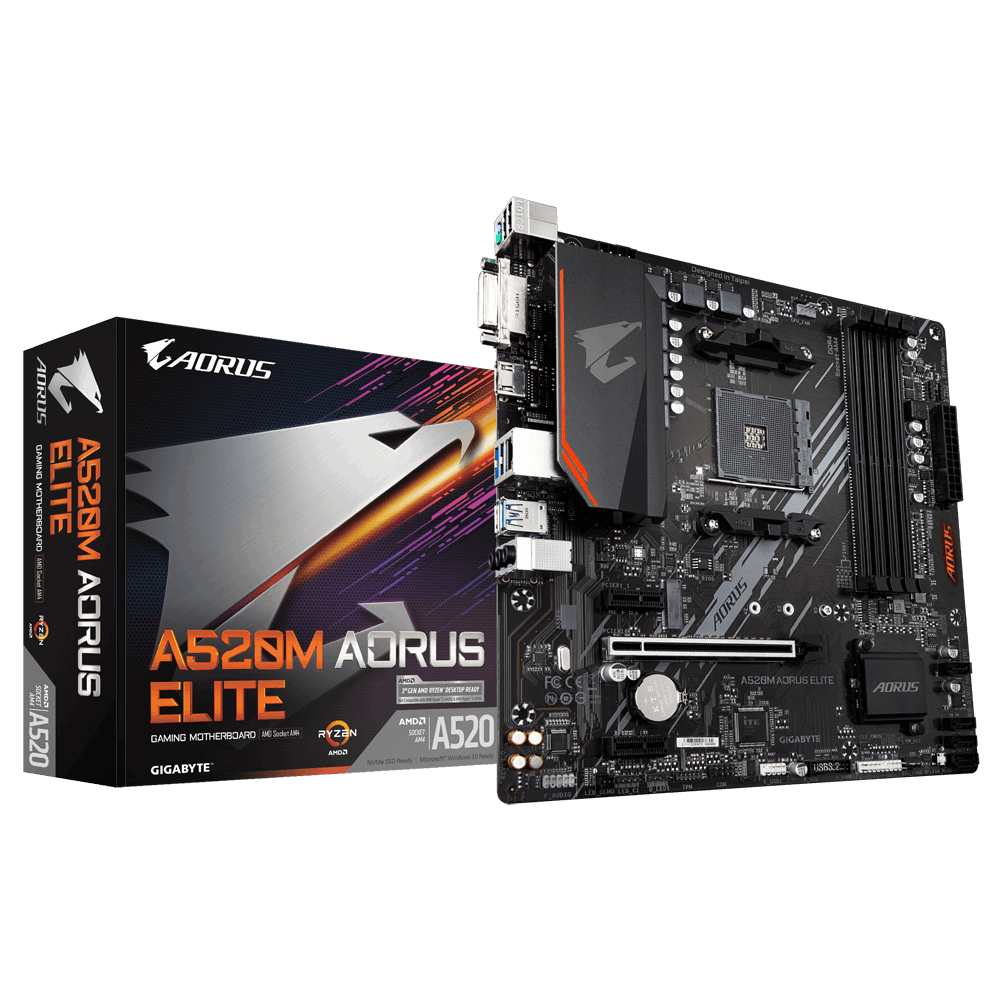 gigabyte a520m aorus elite