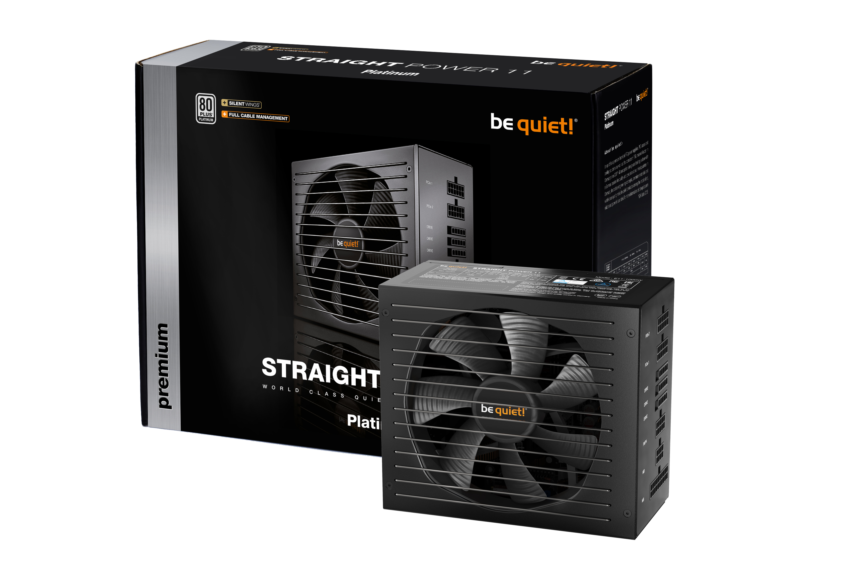 be quiet! psu 650w straight power 11 platinum