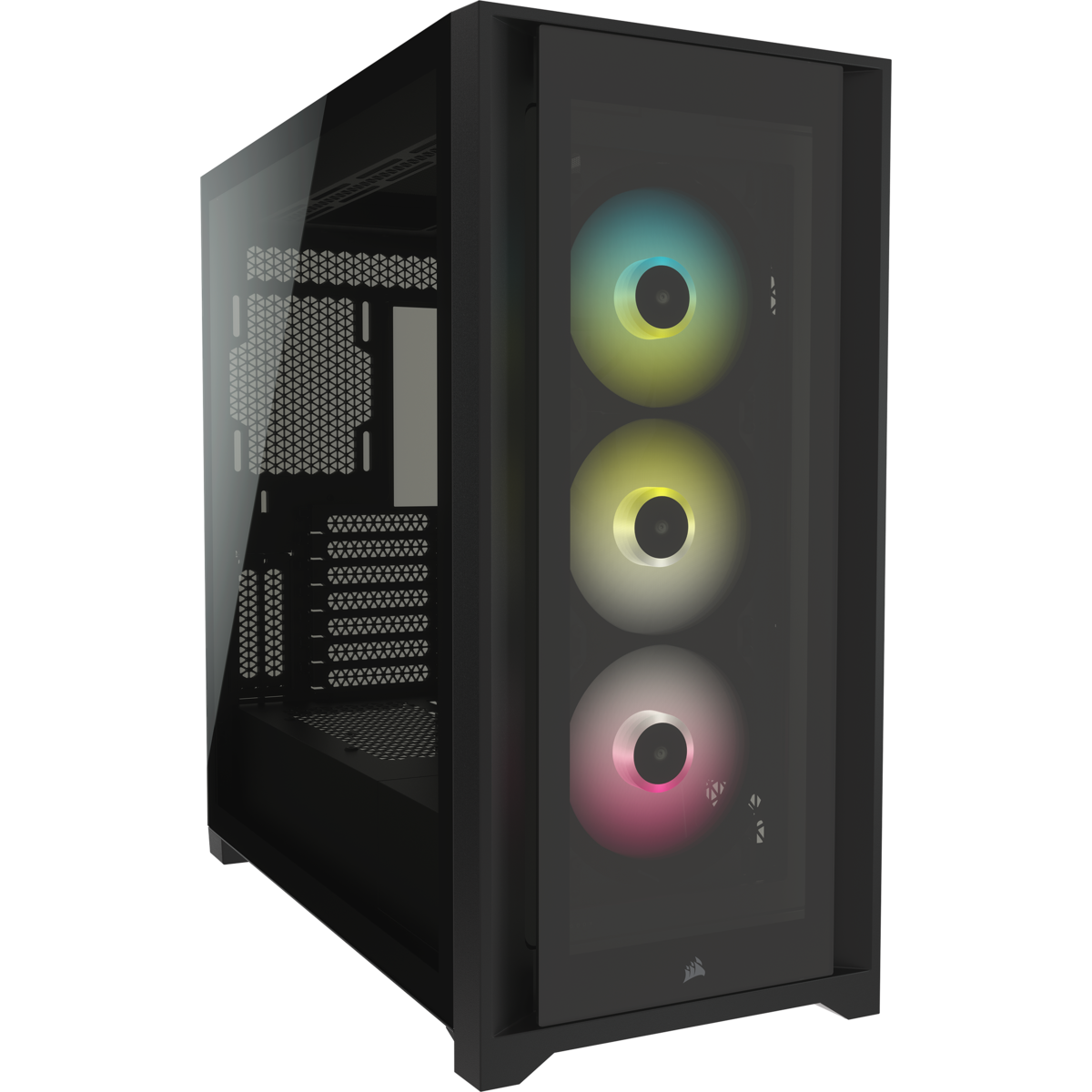 מארז מחשב corsair icue 5000x rgb smart tg black