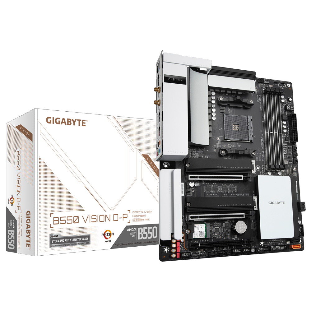 gigabyte b550 vision d-p