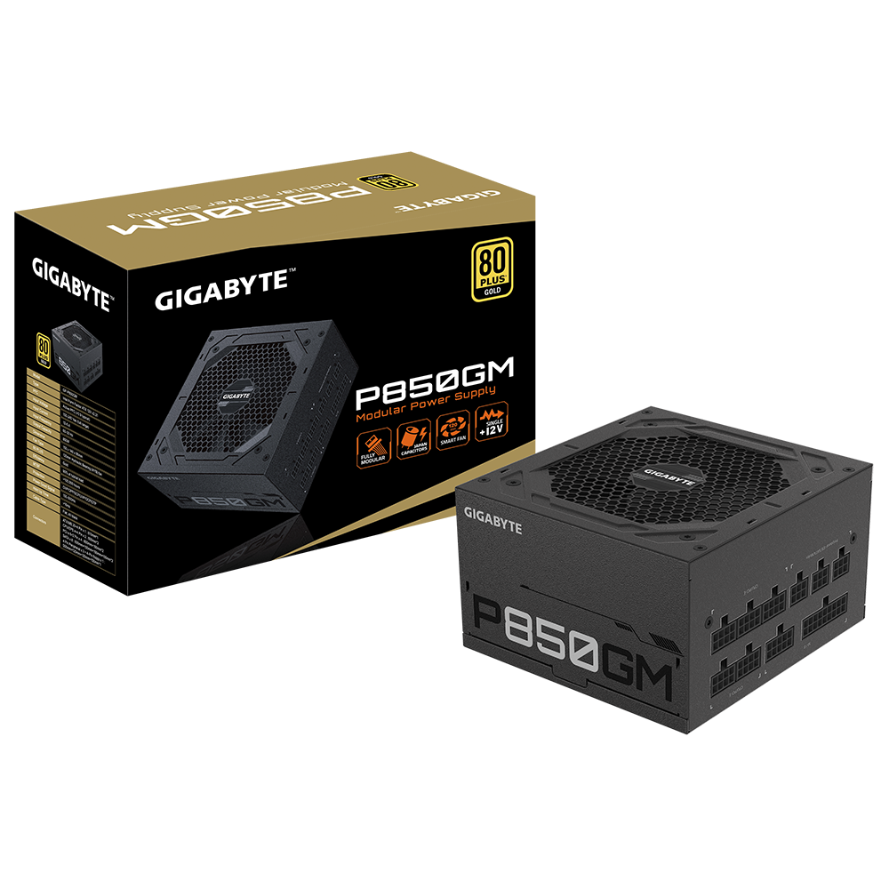 gigabyte psu 850w pfc gold 80+ modular