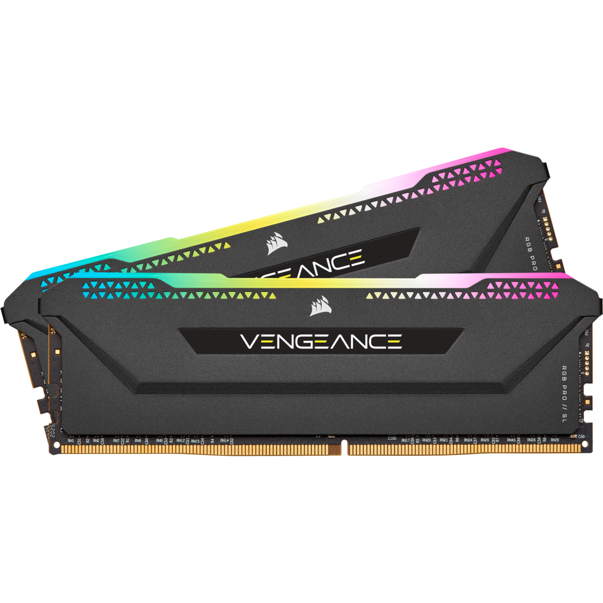 corsair ddr4 16g (2x8g) 3200 cl16 vengeance rgb pro sl black