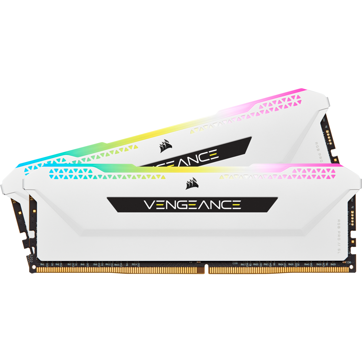 corsair ddr4 32g (2x16g) 3200 cl16 vengeance rgb pro sl white