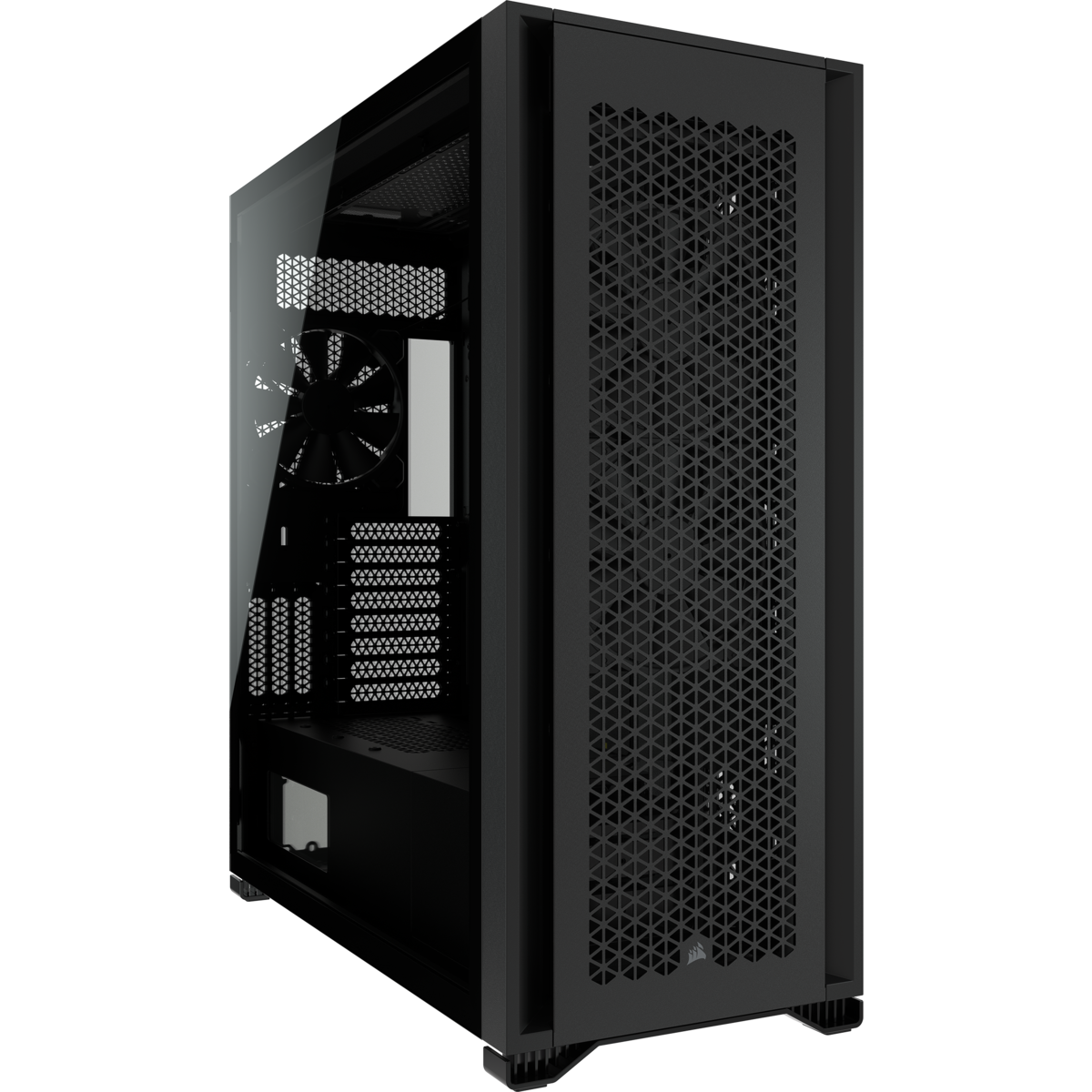 corsair 7000d airflow tg full tower black