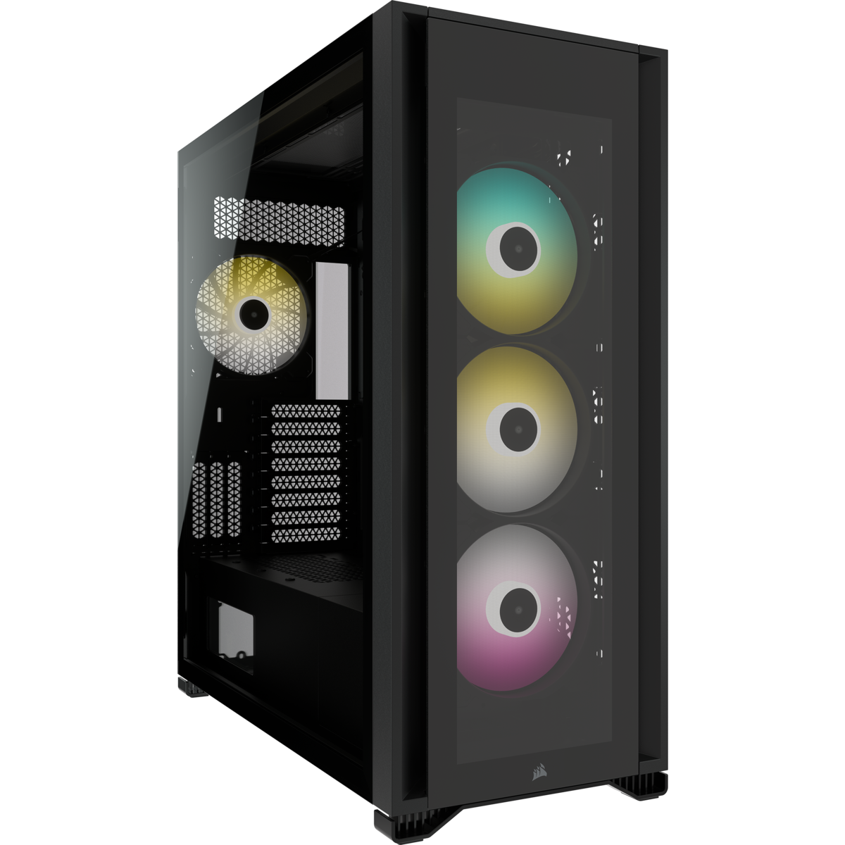 corsair icue 7000x rgb tg full tower black