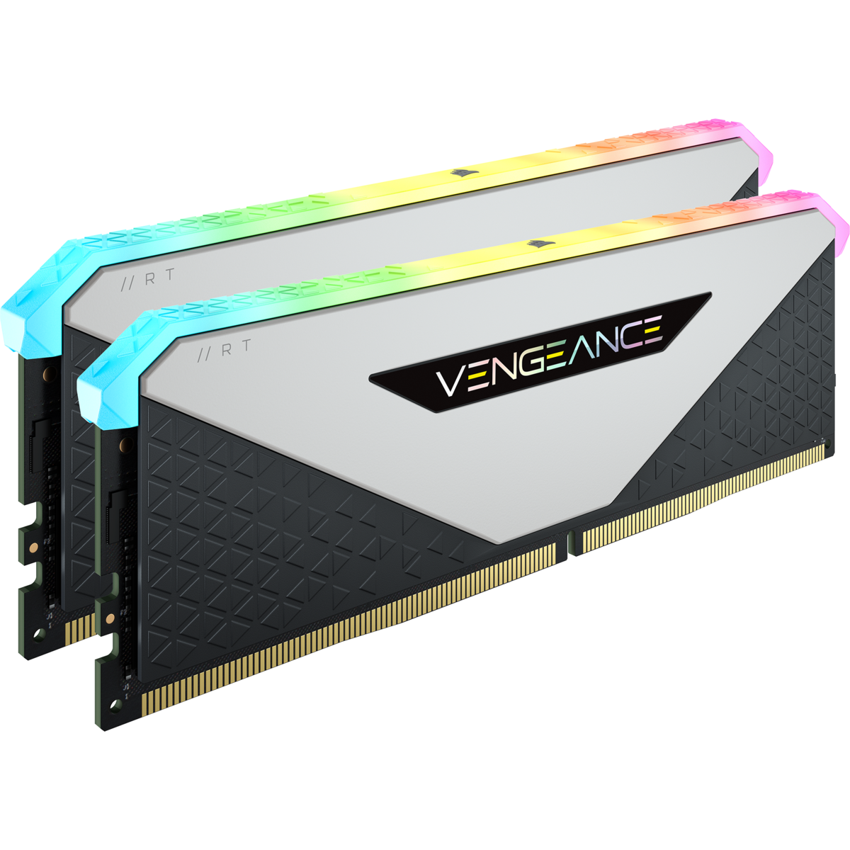 corsair ddr4 32g (2x16g) 3600 cl18 vengeance rgb rt white