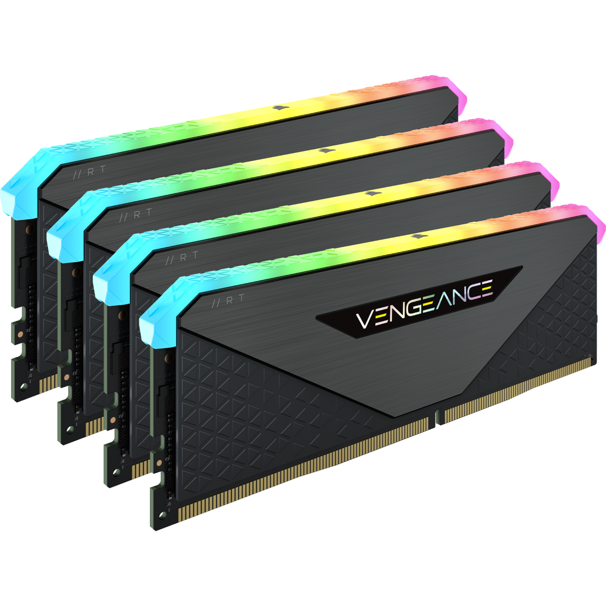 corsair ddr4 64g (4x16g) 3600 cl18 vengeance rgb rt black