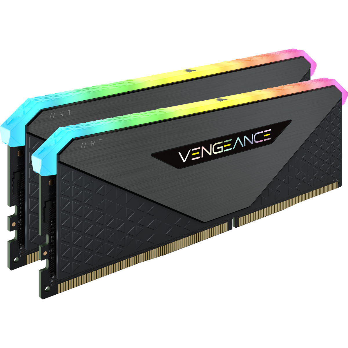 corsair ddr4 16g (2x8g) 3600 cl18 vengeance rgb rt black