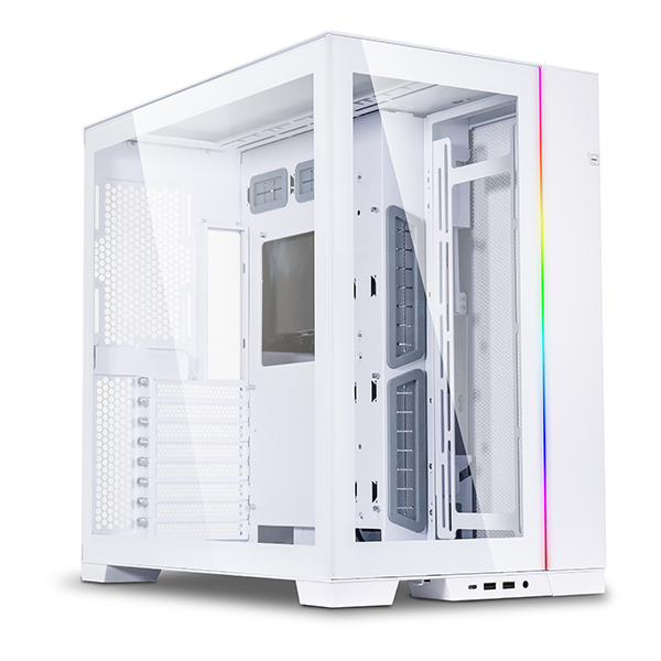 lian-li mid tower case o11dew dynamic evo white