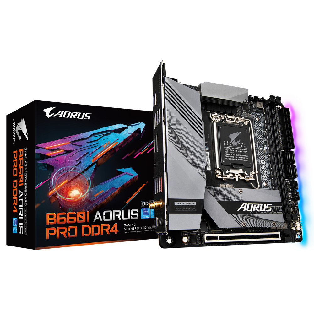 gigabyte b660i aorus pro ddr4