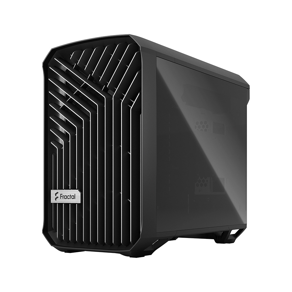 מארז fractal design torrent nano black tg dark tint