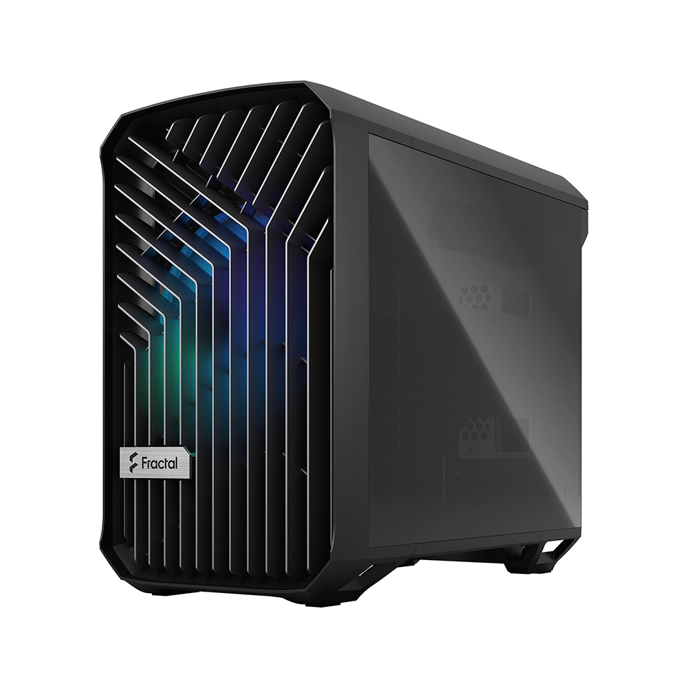 מארז fractal design torrent nano rgb black tg light tint