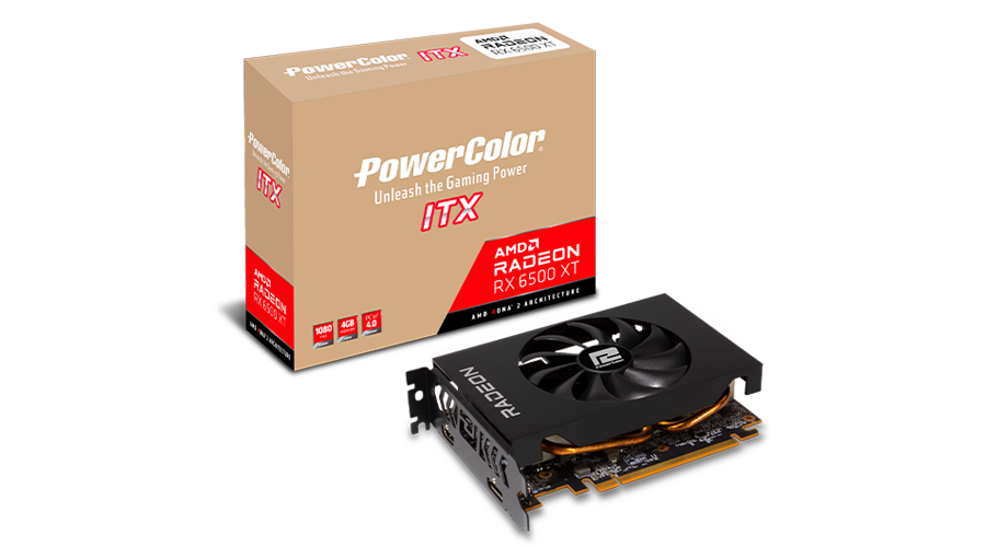 powercolor rx 6500xt 4g gddr6 axrx 6500xt 4gbd6-dh