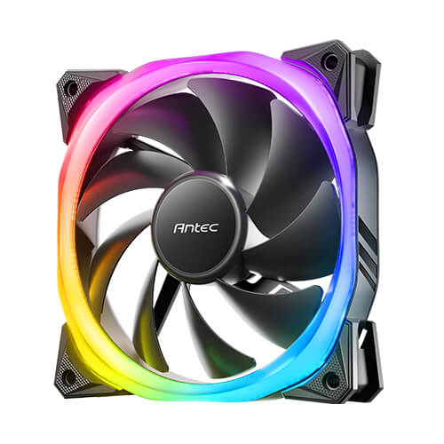 antec fusion 120 argb 3+c 120mm x3 fans with fan controller