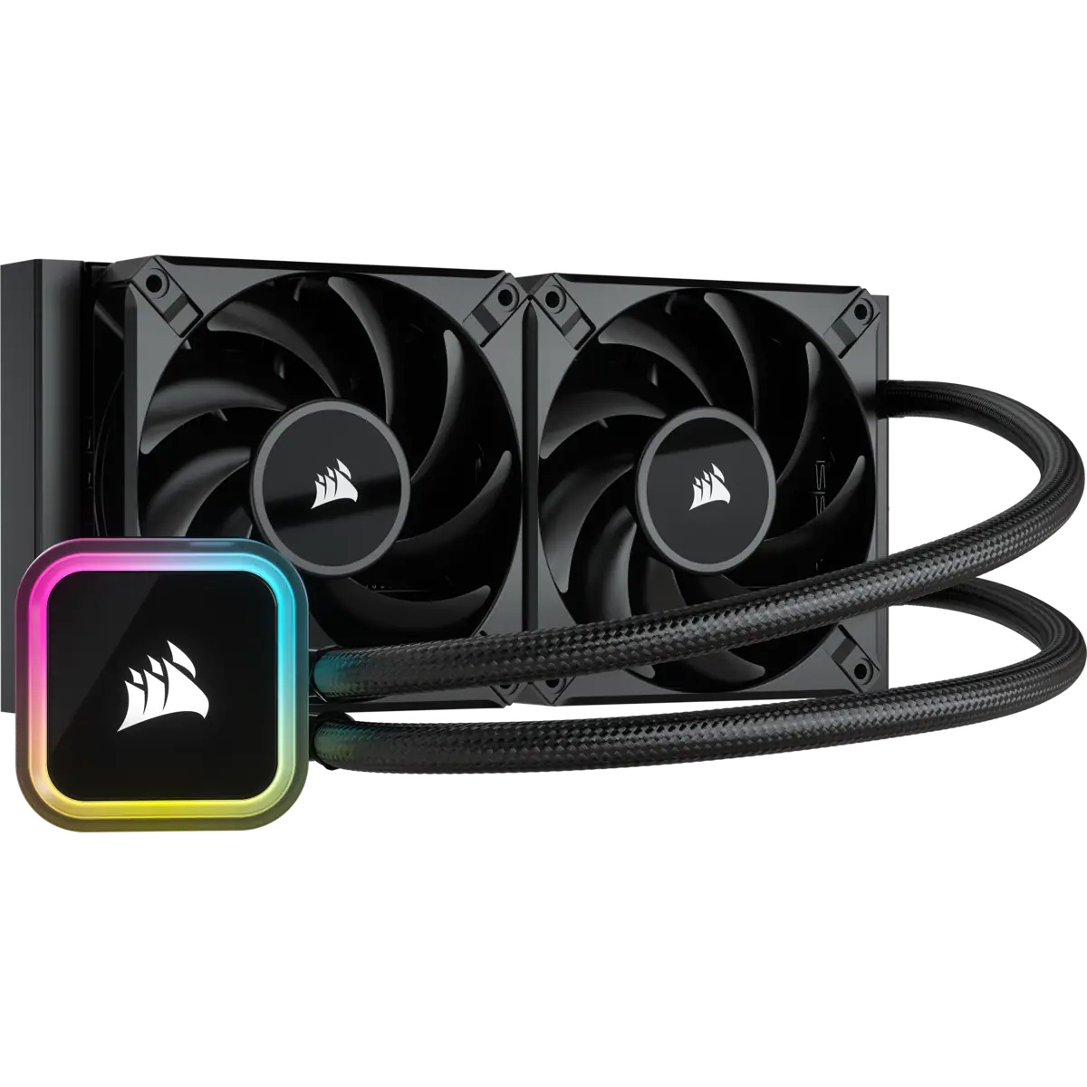 corsair icue h100i rgb elite 240mm liquid cpu cooler