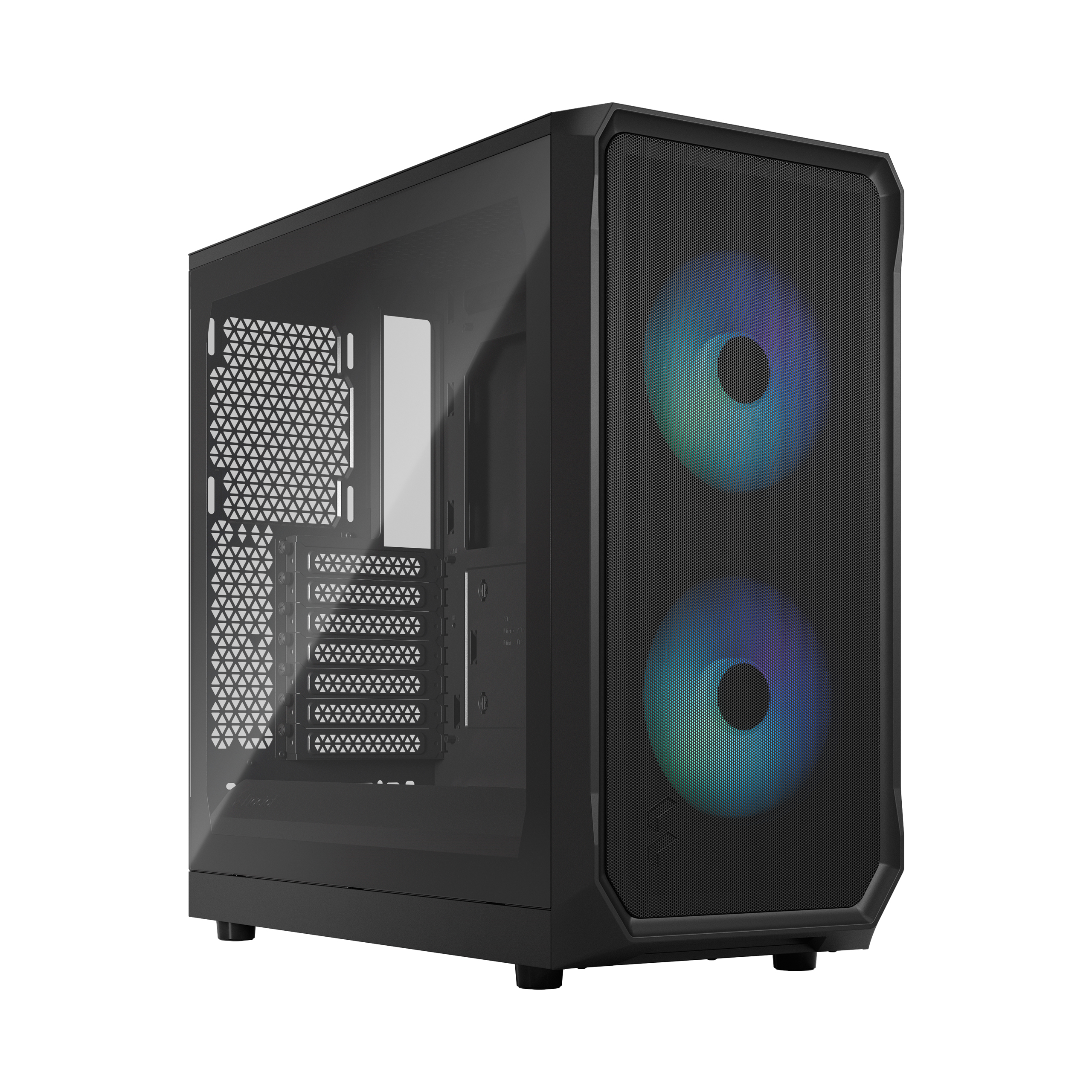 מארז מחשב fractal design focus 2 rgb black