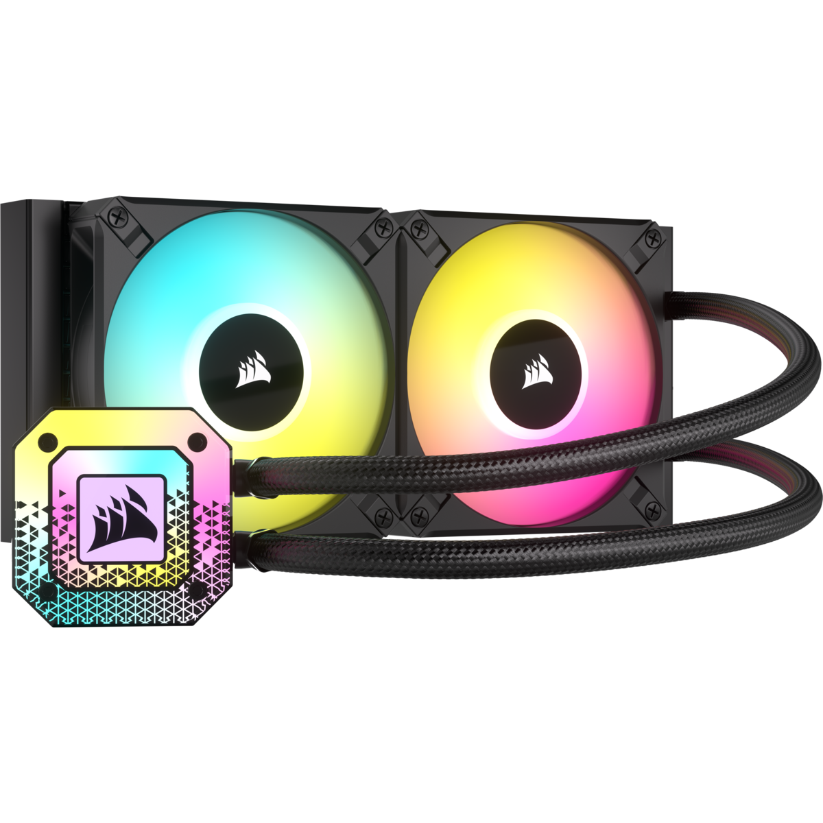 corsair icue h100i elite capellix xt liquid cpu cooler