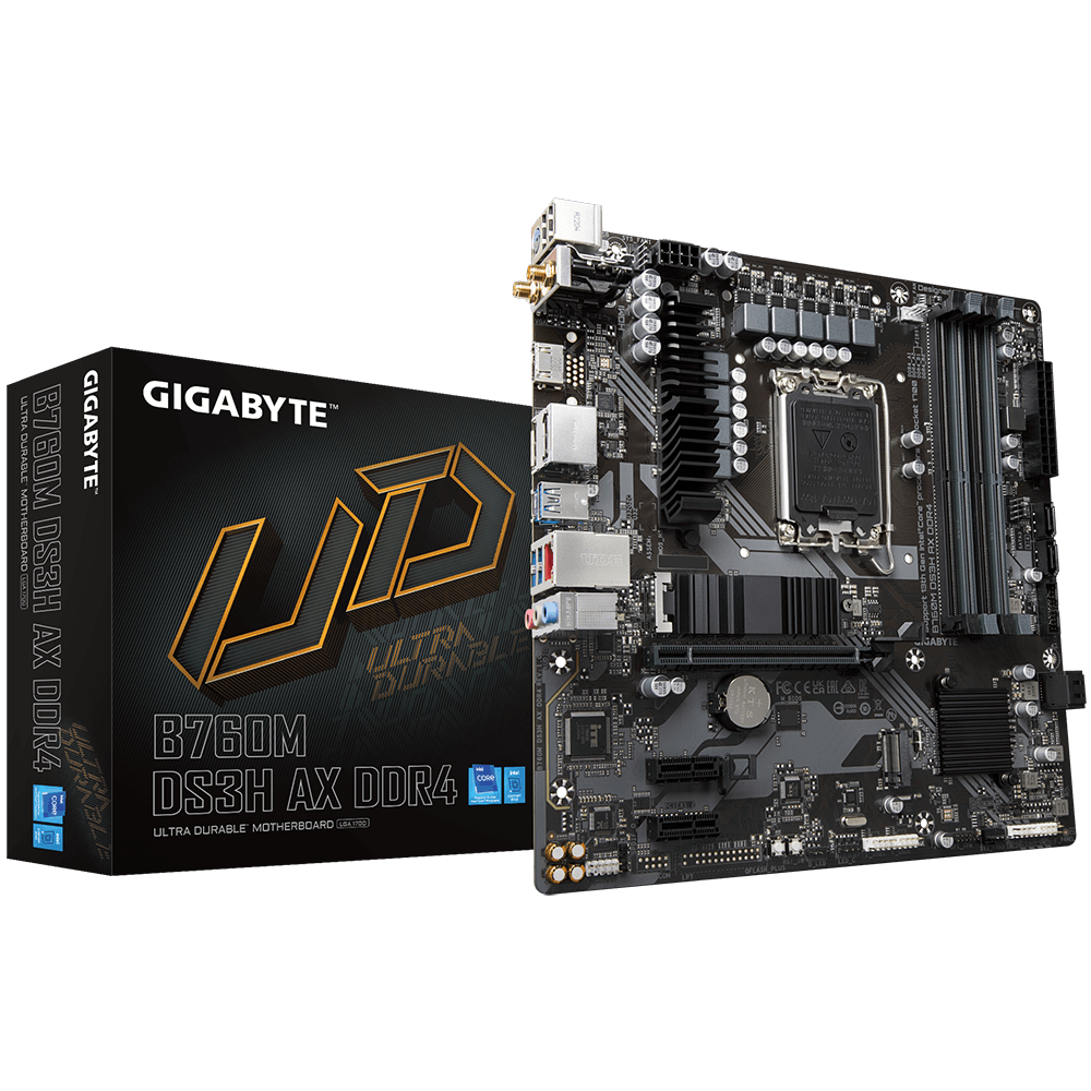 gigabyte b760m ds3h ax ddr4