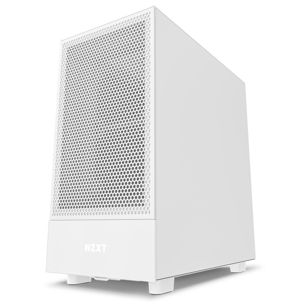 nzxt h5 flow white