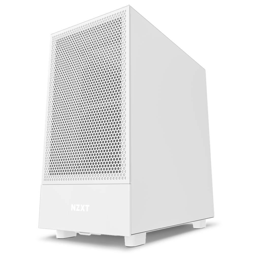 מארז מחשב nzxt h5 flow white