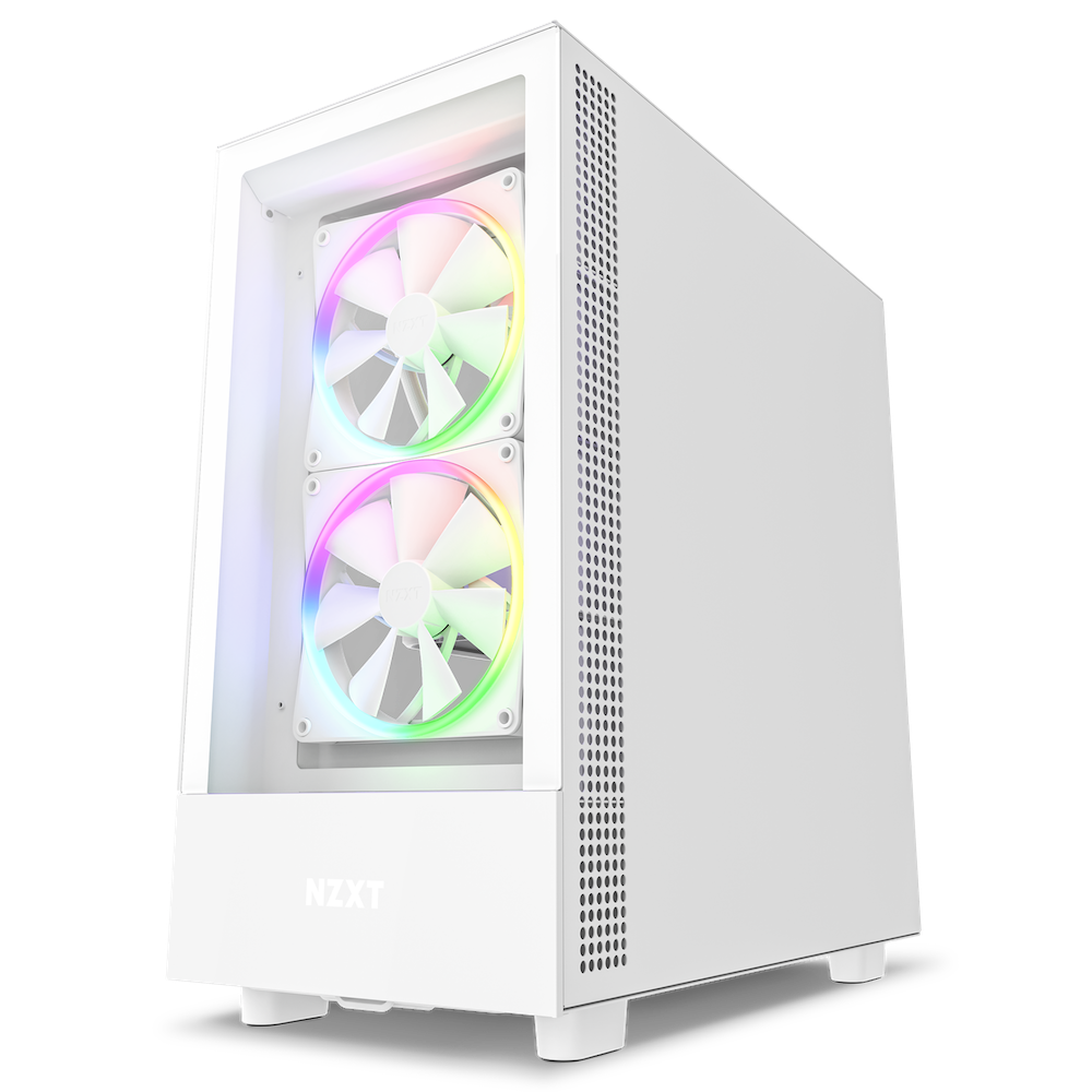 מארז מחשב nzxt h5 elite white