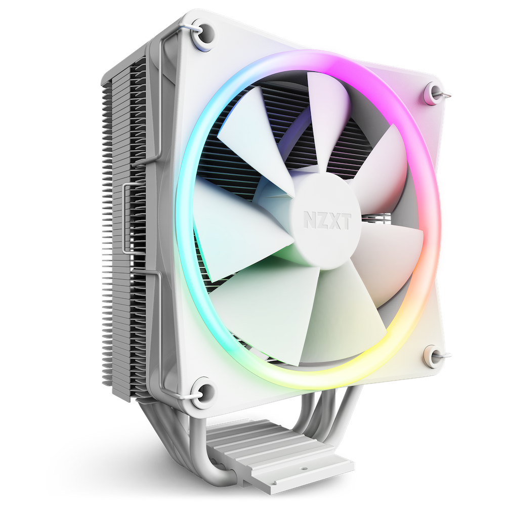 nzxt t120 rgb white cpu cooler