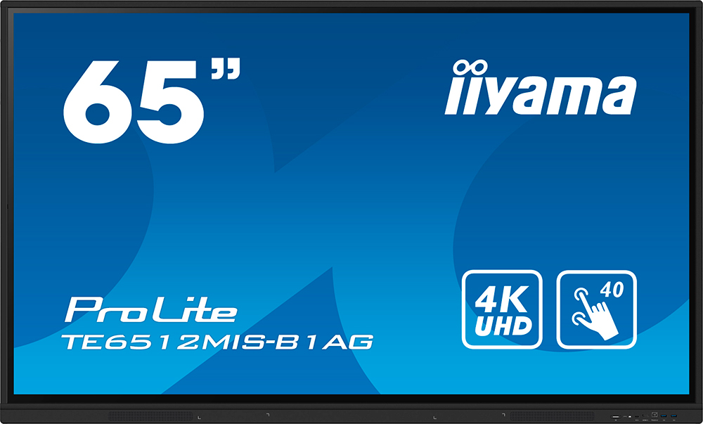 מסך מגע אינטראקטיבי בגודל 65 אינצ' iiyama 65