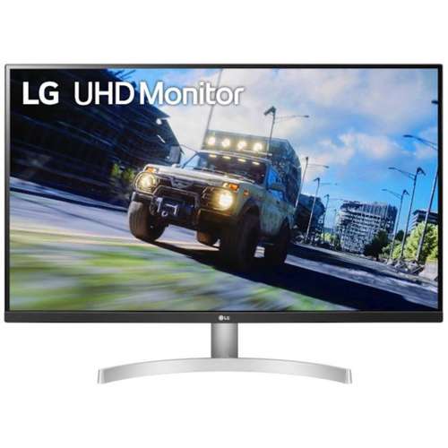מסך מחשב ''LG 32UN500-W LED UHD VA FreeSync 31.5 - צבע לבן