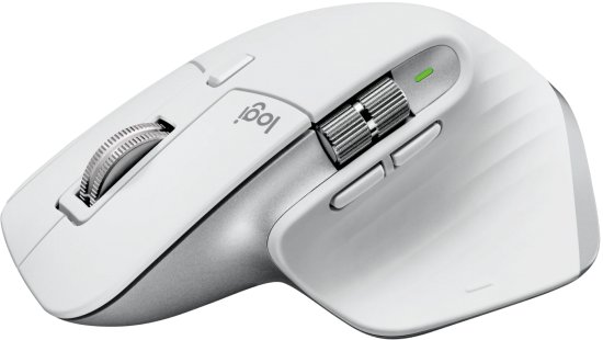 עכבר אלחוטי Logitech MX Master 3S - צבע לבן